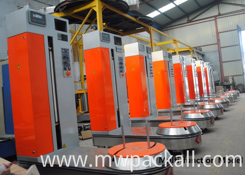 High quality luggage wrapper airport goods luggage wrapping machine packing machine for sale